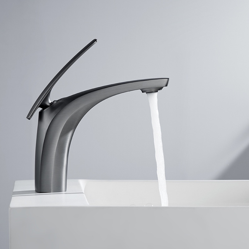 Single Handle Lavatory Faucet Brass Wholesale Vanity Mixer