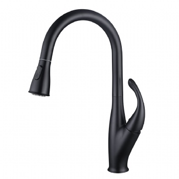 HYGESS Single Handle 2-Function Pull Down Sprayer Kitchen Faucet