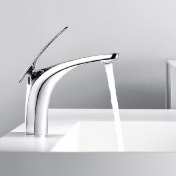 Single Handle Lavatory Faucet Brass Wholesale Vanity Mixer