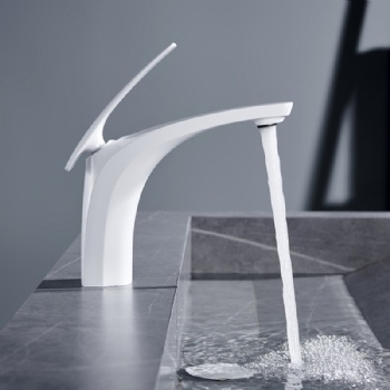 Single Handle Lavatory Faucet Brass Wholesale Vanity Mixer