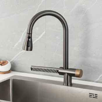 Kitchen Pull Down Stainless Steel Raindance Waterfall Faucet