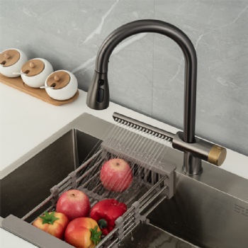 Kitchen Pull Down Stainless Steel Raindance Waterfall Faucet