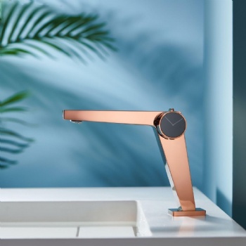 Luxury Gold Single Handle Bathroom Basin Faucet Brass Sink Mixer