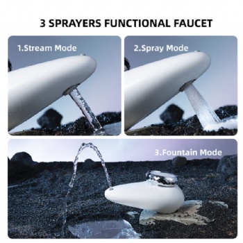 Creative Design Hotel Luxury Basin Faucet Pebble Shaped Mouthwash Sink Tap