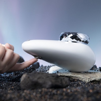 Creative Design Hotel Luxury Basin Faucet Pebble Shaped Mouthwash Sink Tap