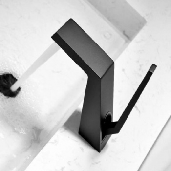 New Design Deck Mount Bathroom Basin Faucet Brass Single Handle Wash Basin Tap