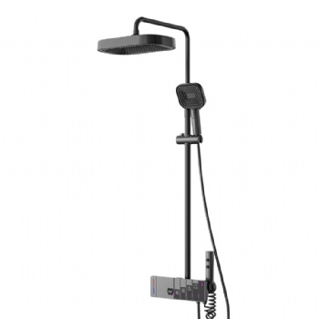 4-Function Piano Key Shower System with Spray Gun and Tub Spout