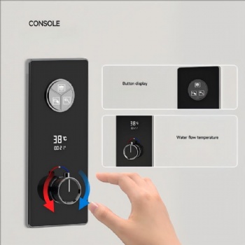 Concealed Bathroom Shower System Ceiling Mount Digital Shower Set