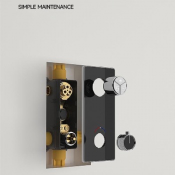 Concealed Bathroom Shower System Ceiling Mount Digital Shower Set