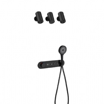 Digital Display Concealed Smart Rain Shower System