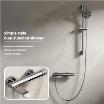 Multi-Function Slide Bar Hand Shower Bathtub Mixer