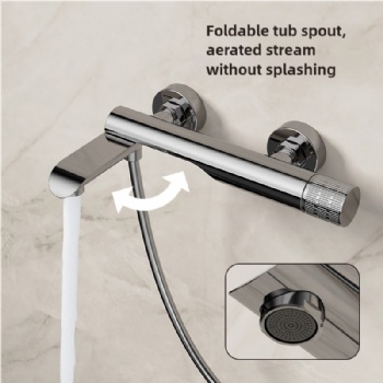 Multi-Function Slide Bar Hand Shower Bathtub Mixer