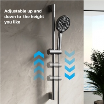 Multi-Function Slide Bar Hand Shower Bathtub Mixer