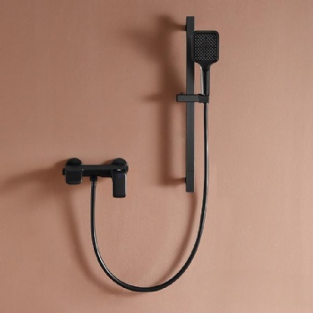 Digital Display Brass Slide Bar Bathtub Shower Mixer