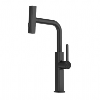 360 Degree Rotating Rainfall Pull Out Kitchen Faucet